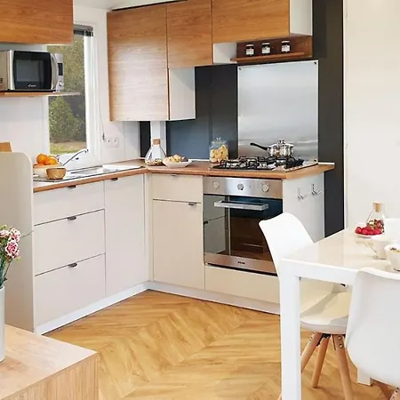 Cap Ferret - Mobil-home Dans Camping 4 Etoiles - Plage Privee Kemp *